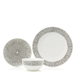 Sabichi 12pc Mali Wax Resist Dinner set - 202338