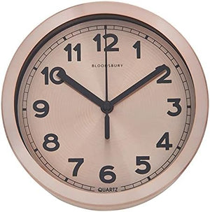 PREMIER 15CM DIA ELKO ALUMINIUM WALL CLOCK