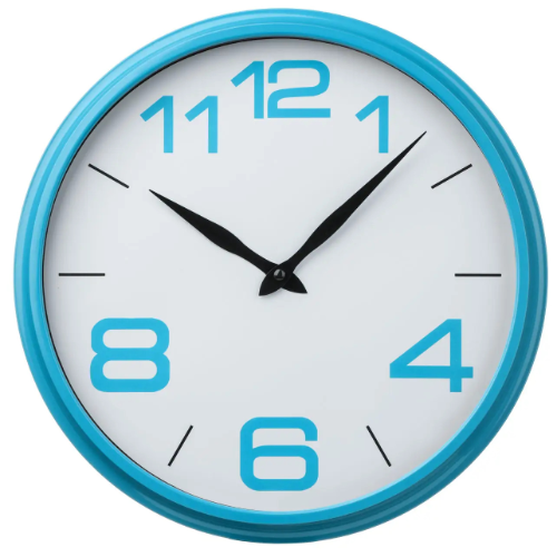 Tuan Plastic Frame Wall Clock