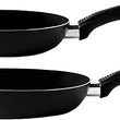 Load image into Gallery viewer, Sabichi 2pc Aluminum Frying Pan Set 20/24cm - 197092
