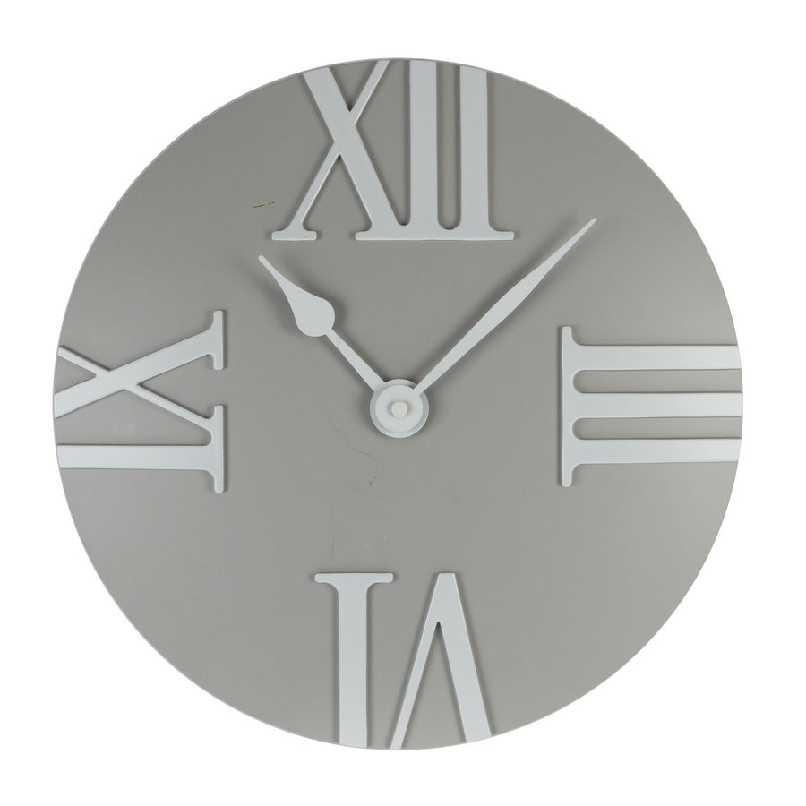 Hometime Wall Clock - Domed Roman Quarter Dial