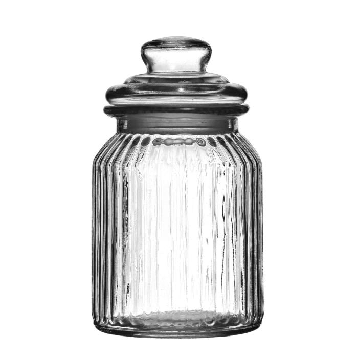 Premier 990ML RND RIBBED GLS STORAGE JAR - 1209756