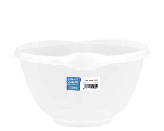 Wham Cuisine 7L Mixing Bowl Clear - 12182