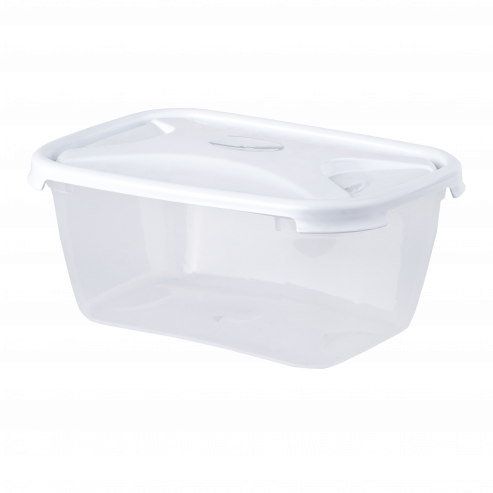 Wham Cuisine 2L Rect Food Box & Lid Clear/Ice - 12373