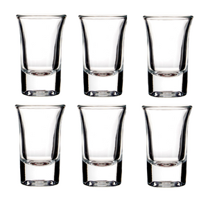 PREMIER SET OF 6 35ML CLEAR SHOT GLASSES - 1405269