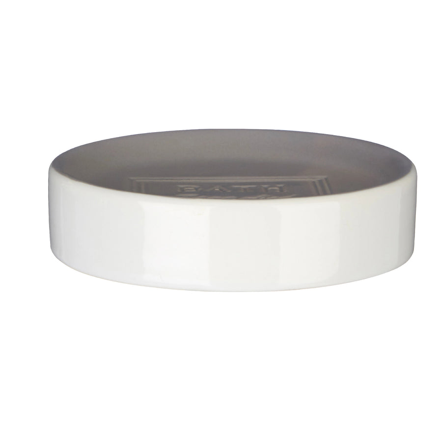 PREMIER VIDA STONEWARE SOAP DISH 12 X 12 X 2.8CM- 1601618