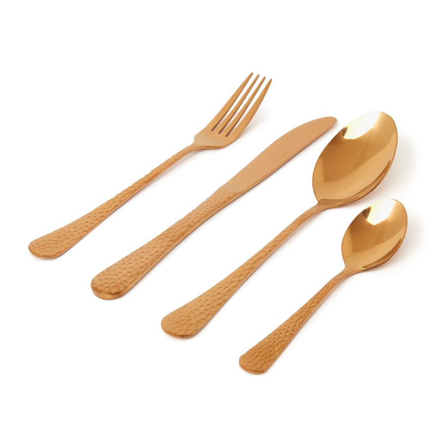 Sabichi 16PC Hammered Cutlery Set