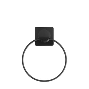 Sabichi Matte Black Suction & Screw Toilet Ring - 202796