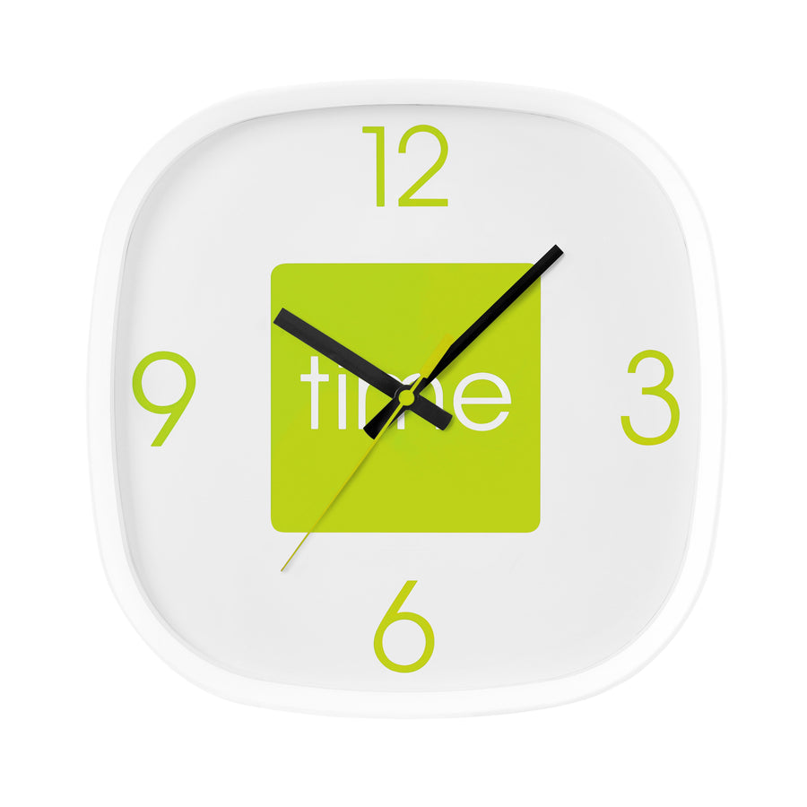 PREMIER 30 X 30CM ARCO WALL CLOCK