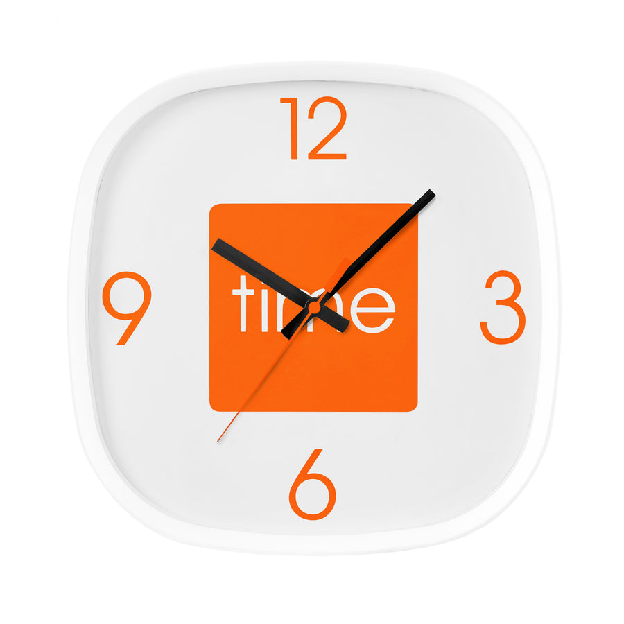 PREMIER 30 X 30CM ARCO WALL CLOCK
