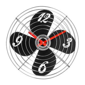 PREMIER 38CM DIA RETRO FAN WALL CLOCK - Homely Nigeria - 2