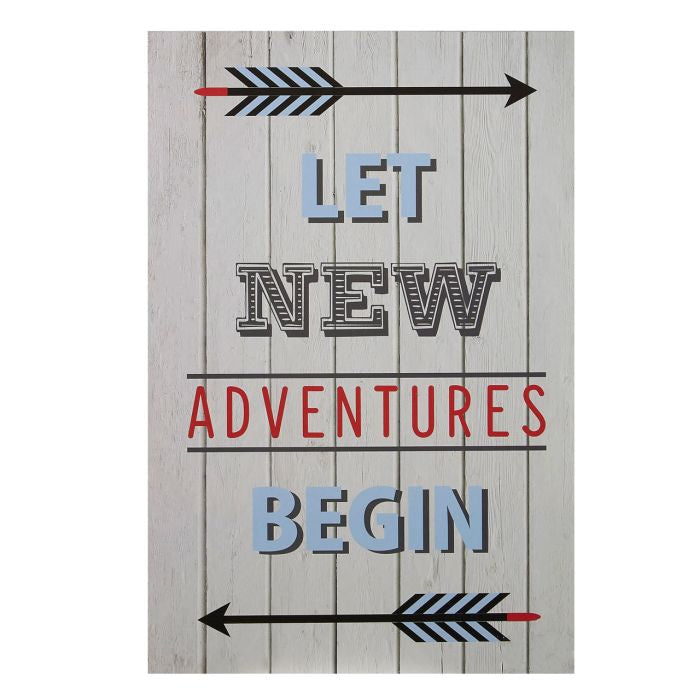 Premier KIDS LET NEW ADVENTURES BEGIN WALL PLAQU - 2800773