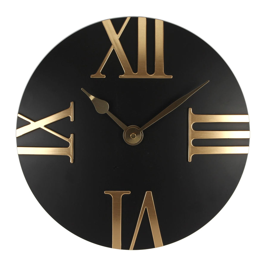 Hometime Wall Clock - Domed Roman Quarter Dial