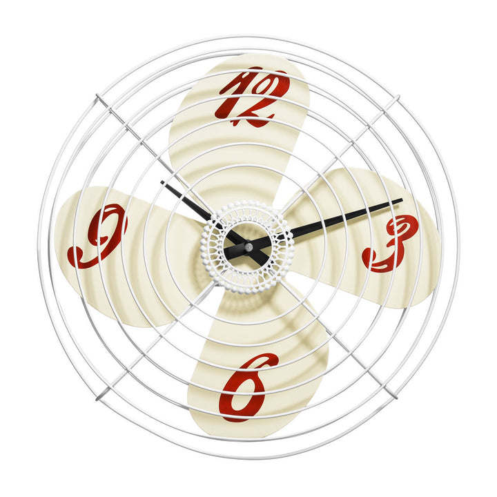 PREMIER 38CM DIA RETRO FAN WALL CLOCK - Homely Nigeria - 1