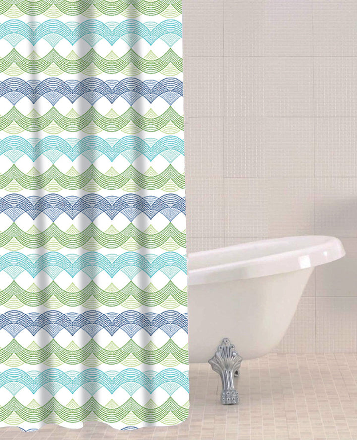 Sabichi Waves peva Shower Curtain- 179623 - Homely Nigeria