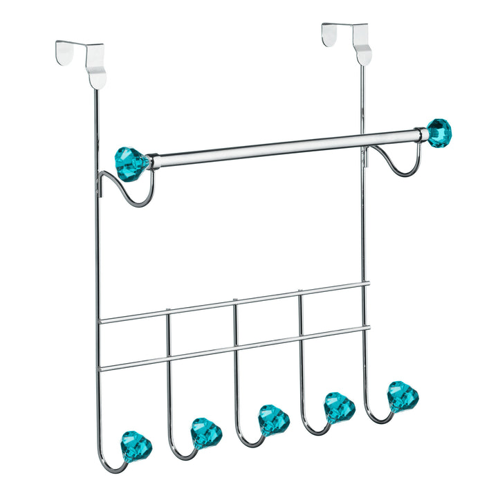 Premier Chrome 5 Hook Over Door Hanger - Homely Nigeria - 1