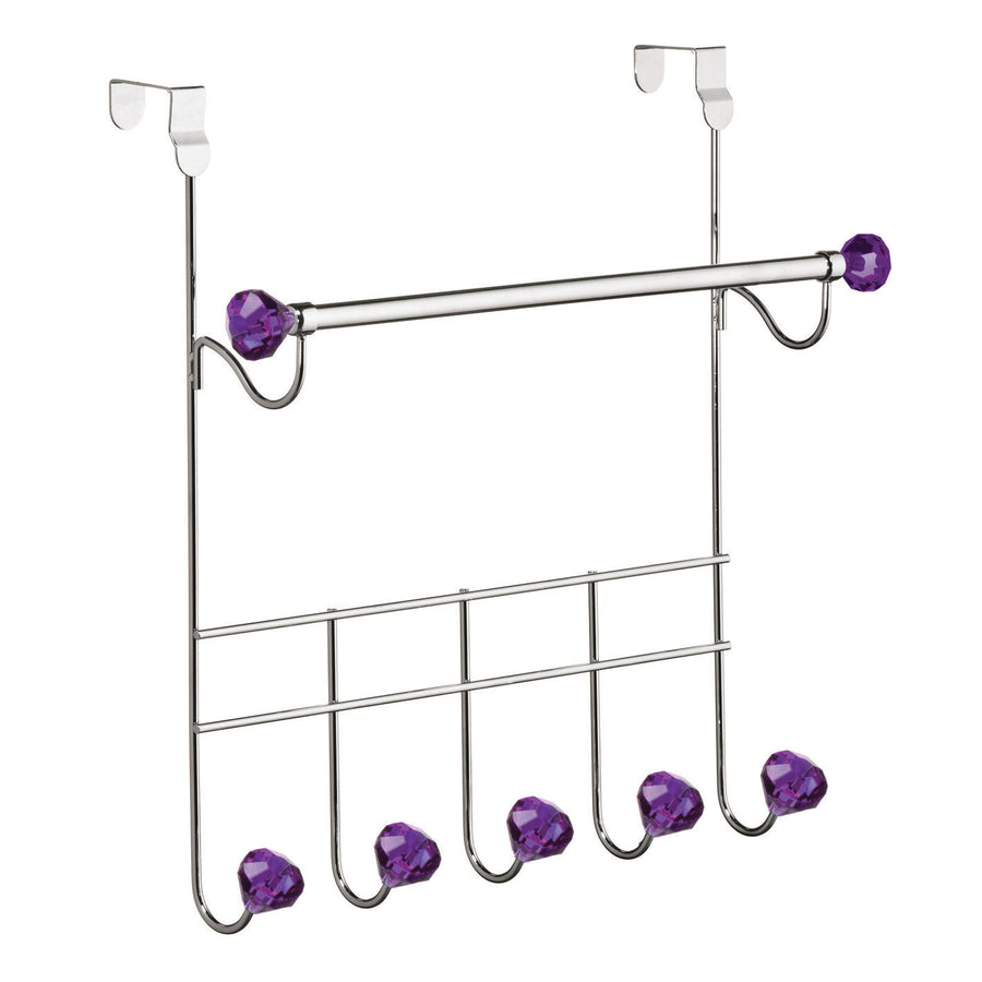 Premier Chrome 5 Hook Over Door Hanger - Homely Nigeria - 2