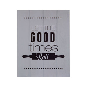 PREMIER LET THE GOOD TIMES ROLL WALL PLAQUE 20 X - 2800770