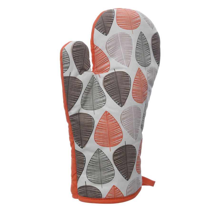 PREMEIR ORANGE LEAF SINGLE OVEN GLOVE - 5100158