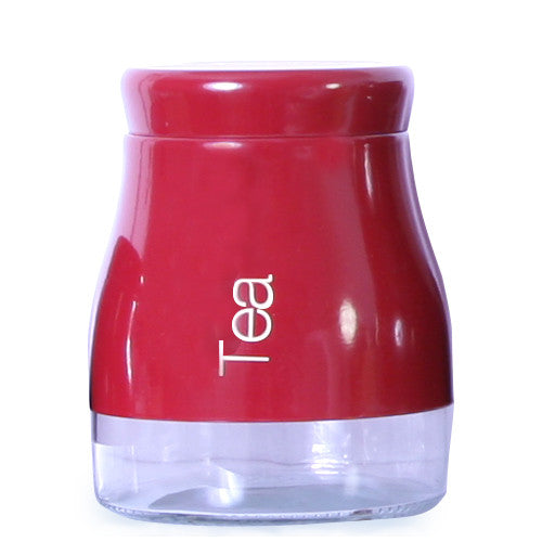 Sabichi Red Tea Canister-163868 - Homely Nigeria