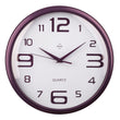 Load image into Gallery viewer, PREMIER 35.6CM DIA ROUND WALL CLOCK
