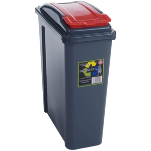 Wham Recycling 25L Slim Bin & Lid
